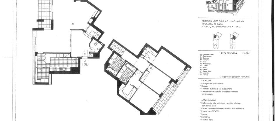 Duplex T3 em Lordelo Do Ouro E Massarelos de 173 m²