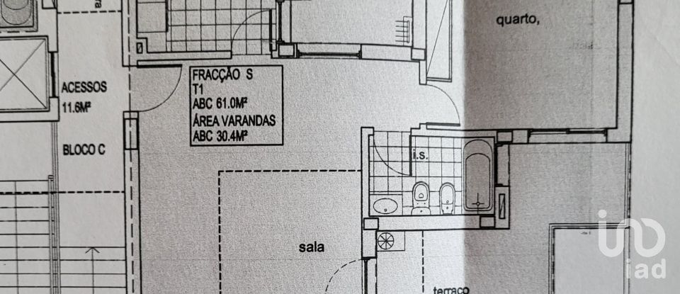 Appartement T1 à Santa Luzia de 61 m²