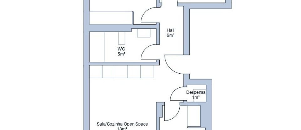 Apartamento T3 em Agualva de 88 m²