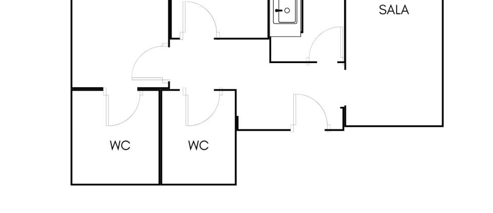 Apartamento T2 em Santa Marinha E São Pedro Da Afurada de 136 m²