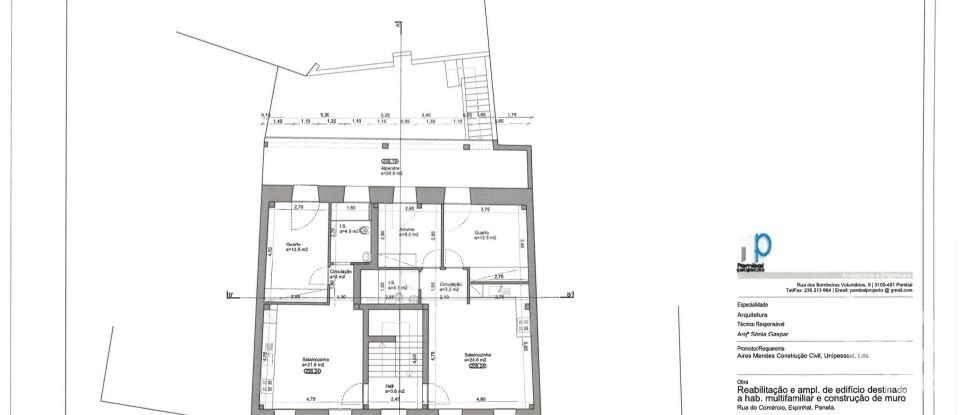 Apartamento T1 em Espinhal de 50 m²
