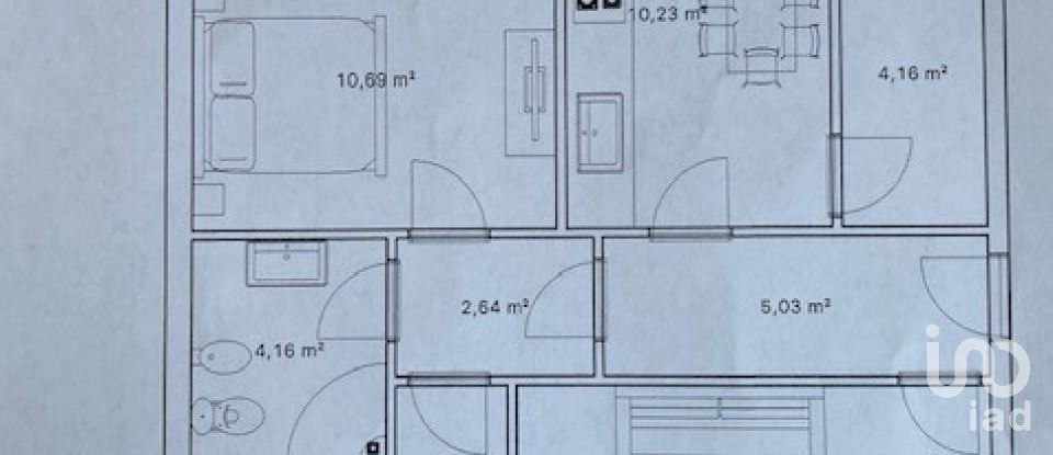 Apartamento T2 em Madalena de 78 m²