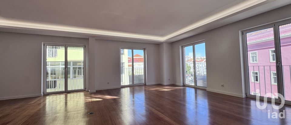 Apartamento T3 em Arroios de 123 m²