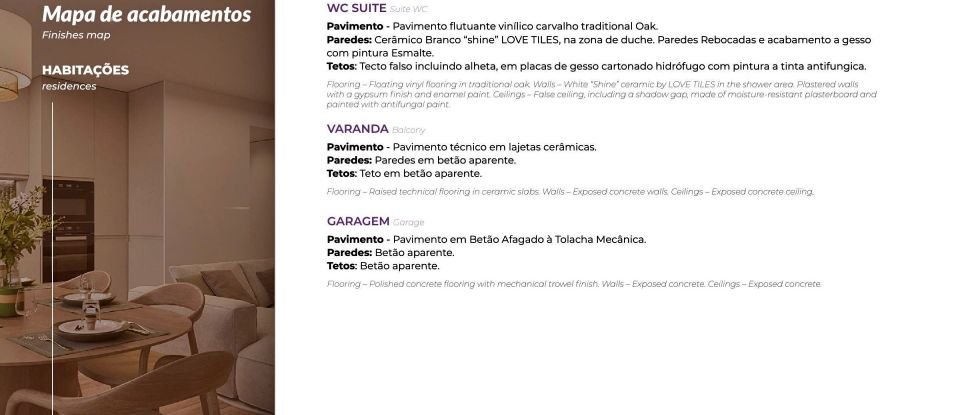 Apartamento T2 em Oliveira do Douro de 81 m²