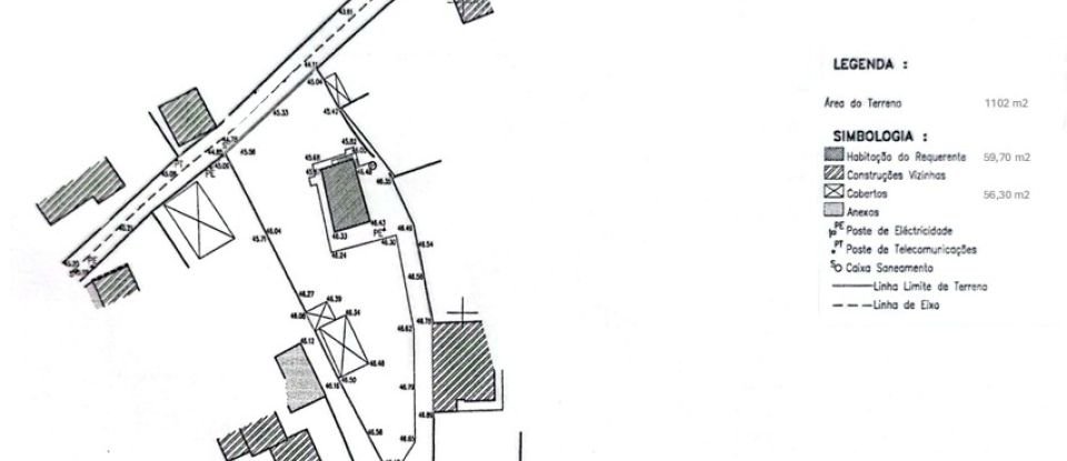Moradia T2 em Alvarães de 60 m²