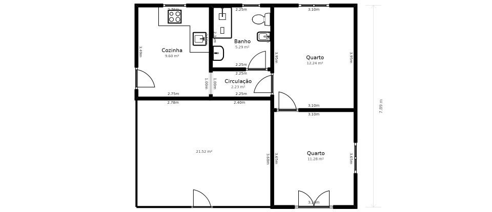 Maison T4 à Alvares de 132 m²