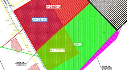 Terrain à bâtir à Marrazes e Barosa de 2 590 m²