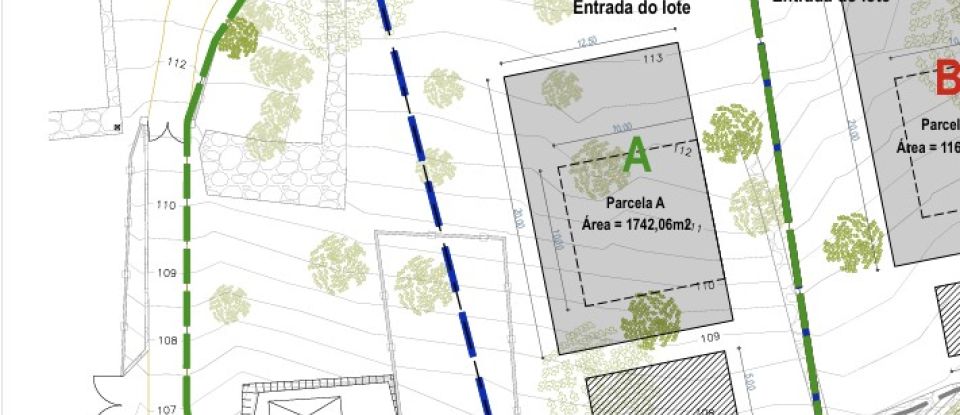 Terreno em Boliqueime de 1 742 m²