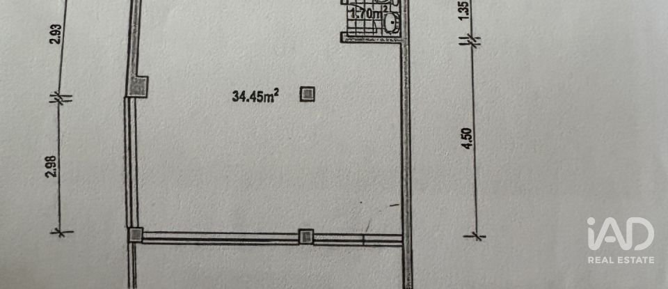 Boutique/Local commercial à Montijo e Afonsoeiro de 42 m²