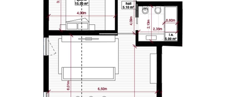 Apartamento T2 em Albergaria-a-Velha e Valmaior de 135 m²