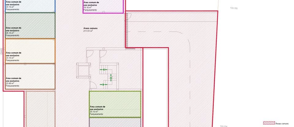 Apartamento T3 em Albergaria-a-Velha e Valmaior de 130 m²