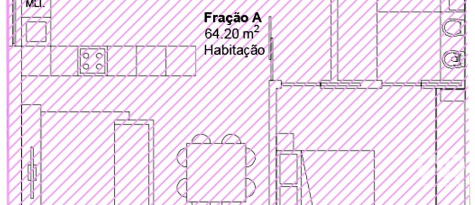 Apartamento T1 em Albergaria-a-Velha e Valmaior de 74 m²