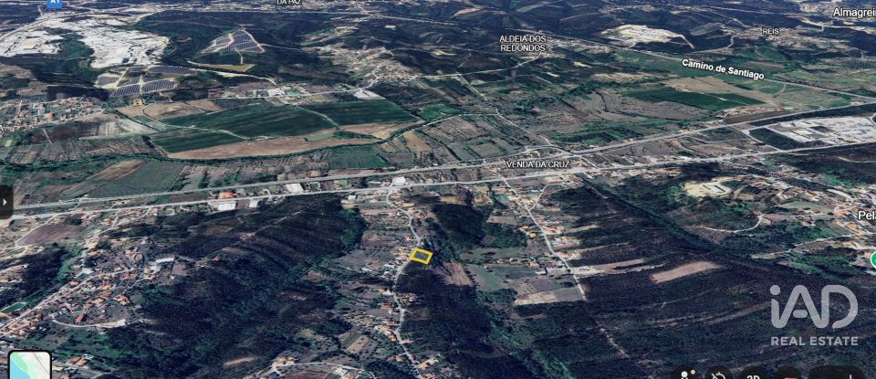 Terreno urbano em Pelariga de 2 400 m²