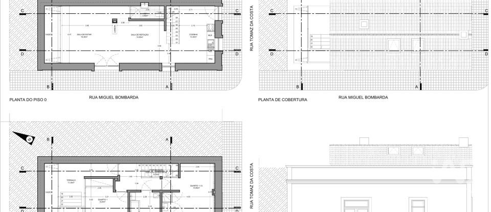 Maison de ville T2 à Faro (Sé e São Pedro) de 100 m²