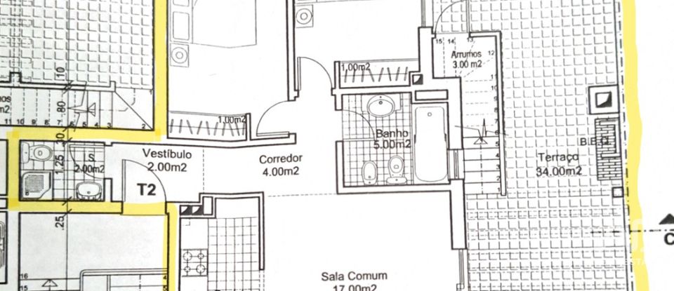 Apartamento T2 em Conceição e Cabanas de Tavira de 80 m²