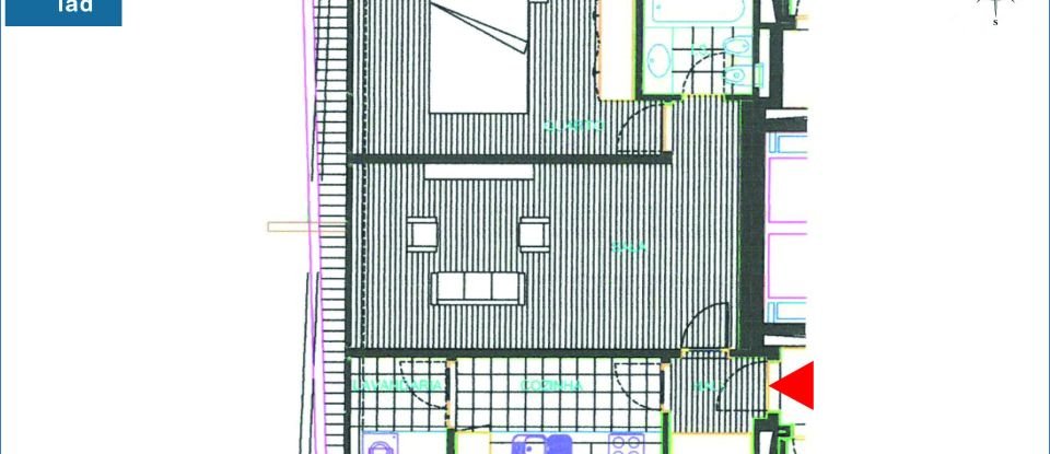 Appartement T1 à Aradas de 77 m²