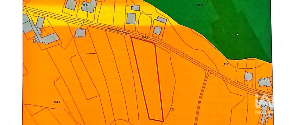 Terreno urbano em Souto da Carpalhosa e Ortigosa de 2 154 m²