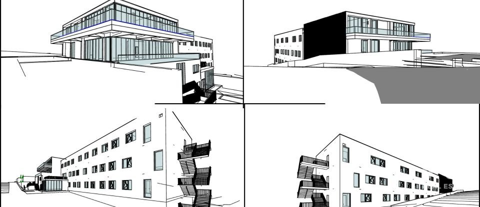 Bâtiment à Fermentelos de 2 821 m²