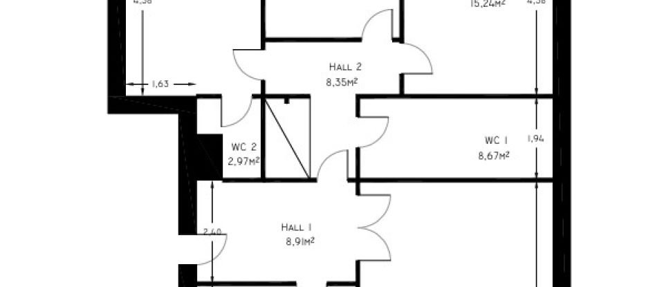 Apartamento T3 em Darque de 124 m²