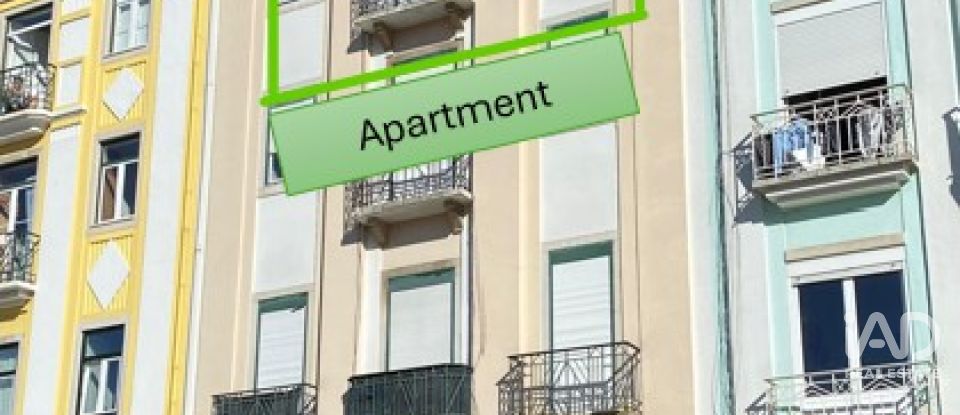 Appartement T3 à Arroios de 118 m²