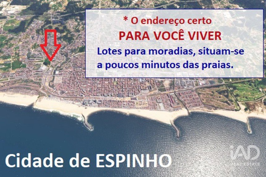 Terreno em Anta E Guetim de 144 m²