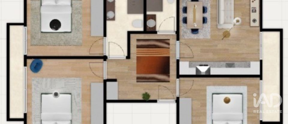 Apartamento T3 em Benfica de 89 m²