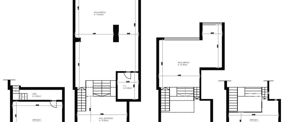 Boutique/Local commercial à Almada, Cova da Piedade, Pragal e Cacilhas de 165 m²
