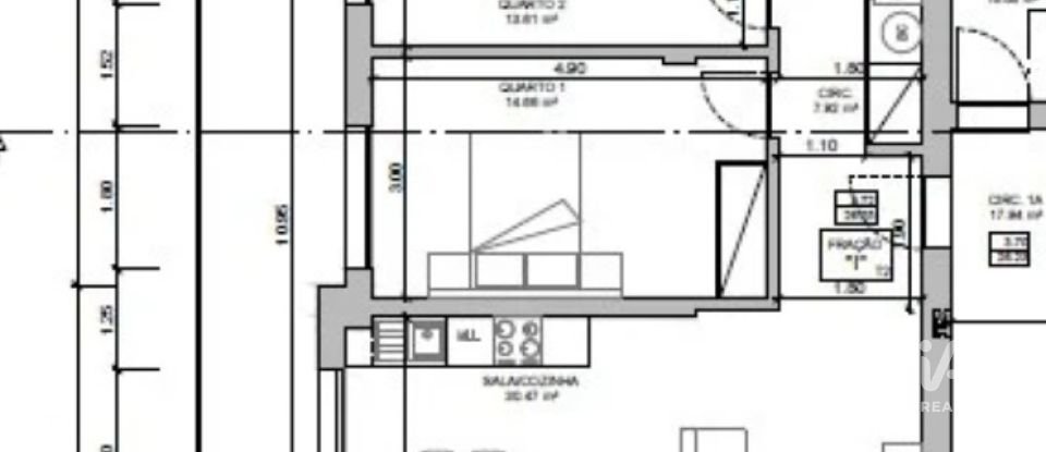 Apartamento T3 em Ferrel de 84 m²