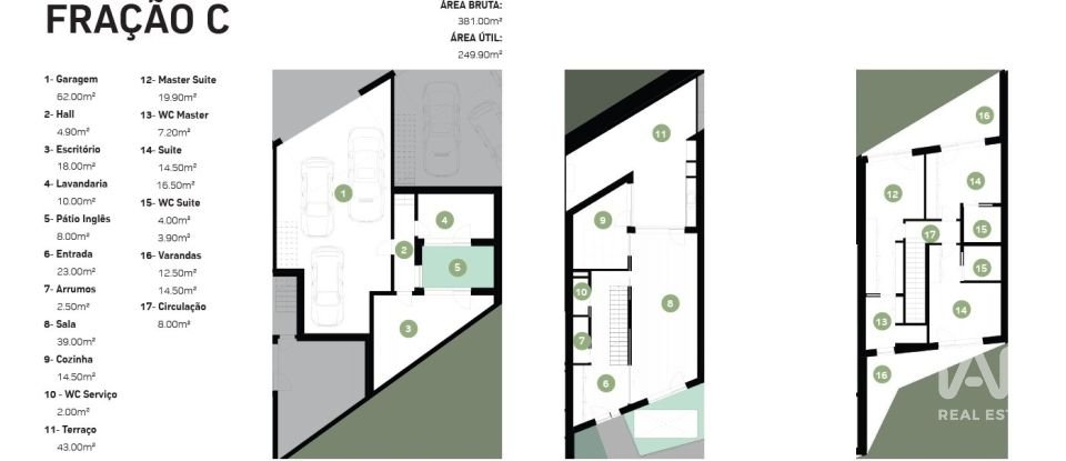 House T3 in Canidelo of 408 m²