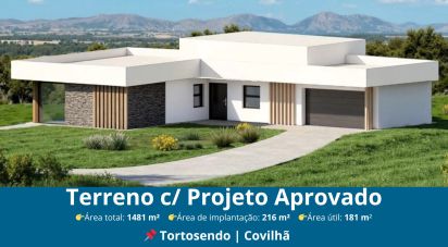 Terrain à bâtir à Tortosendo de 1 481 m²