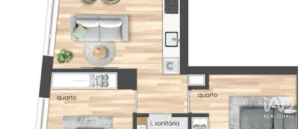 Apartamento T2 em Paranhos de 65 m²
