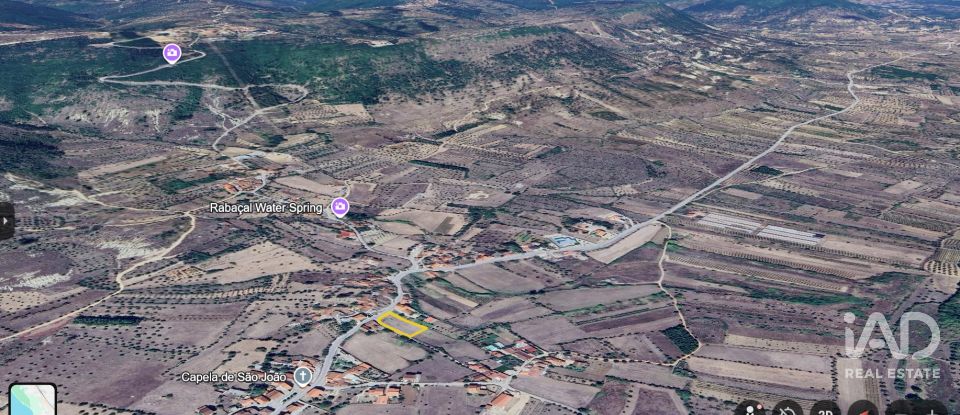 Terreno urbano em São Miguel, Santa Eufémia e Rabaçal de 1 408 m²