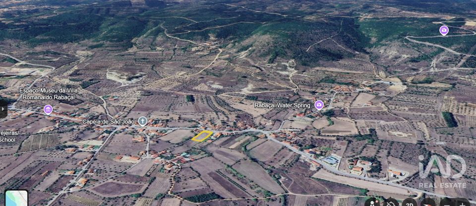 Terreno urbano em São Miguel, Santa Eufémia e Rabaçal de 1 408 m²