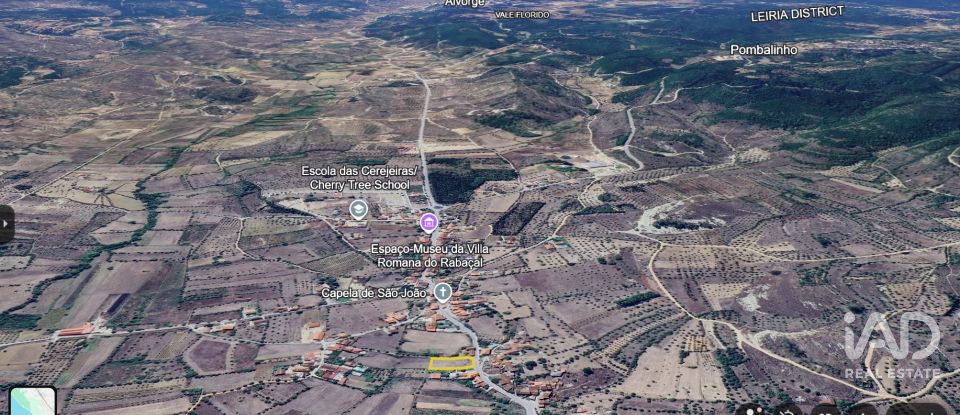 Terreno urbano em São Miguel, Santa Eufémia e Rabaçal de 1 408 m²