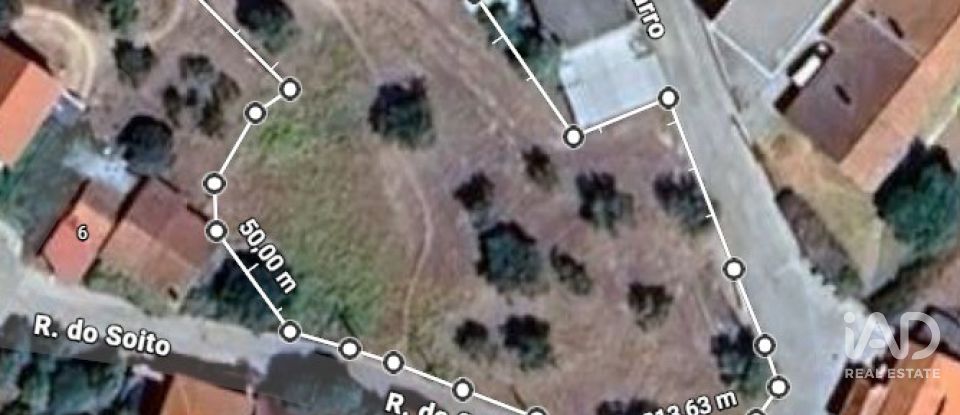 Building plot in Maçainhas of 2,090 m²