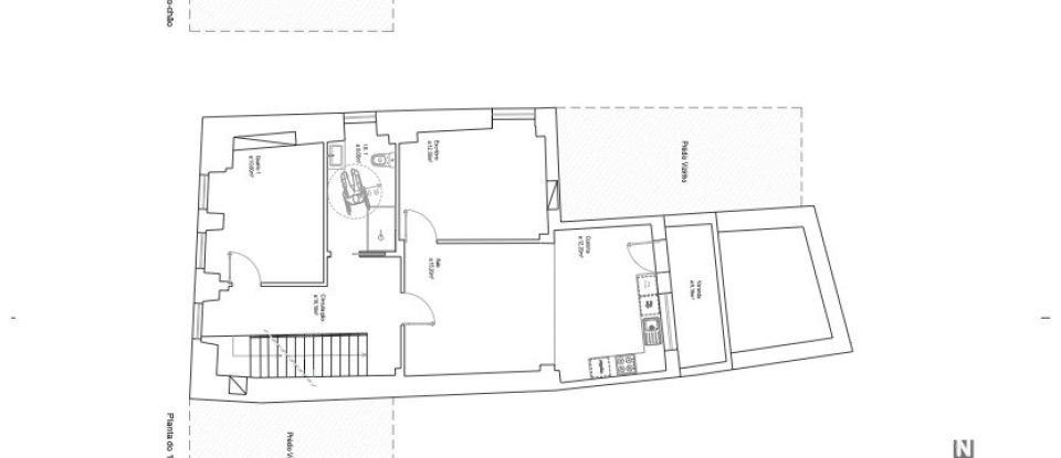 Duplex T4 em Sé e São Lourenço de 181 m²