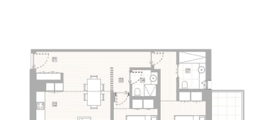 Apartamento T2 em São Gonçalo De Lagos de 92 m²