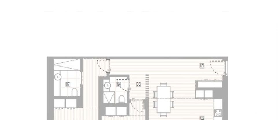 Apartamento T2 em São Gonçalo De Lagos de 91 m²