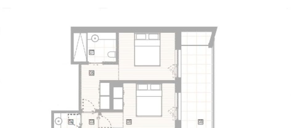 Apartamento T2 em São Gonçalo De Lagos de 88 m²