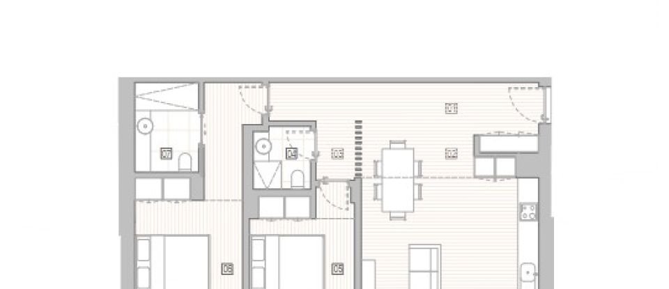 Apartamento T2 em São Gonçalo De Lagos de 91 m²