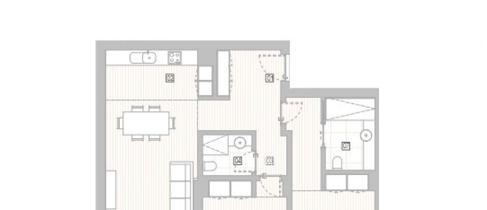 Apartamento T2 em São Gonçalo De Lagos de 92 m²