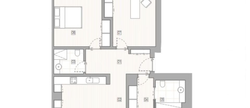 Apartamento T2 em São Gonçalo De Lagos de 139 m²