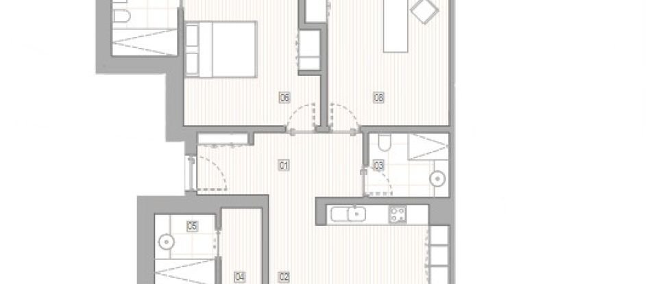 Apartamento T2 em São Gonçalo De Lagos de 135 m²