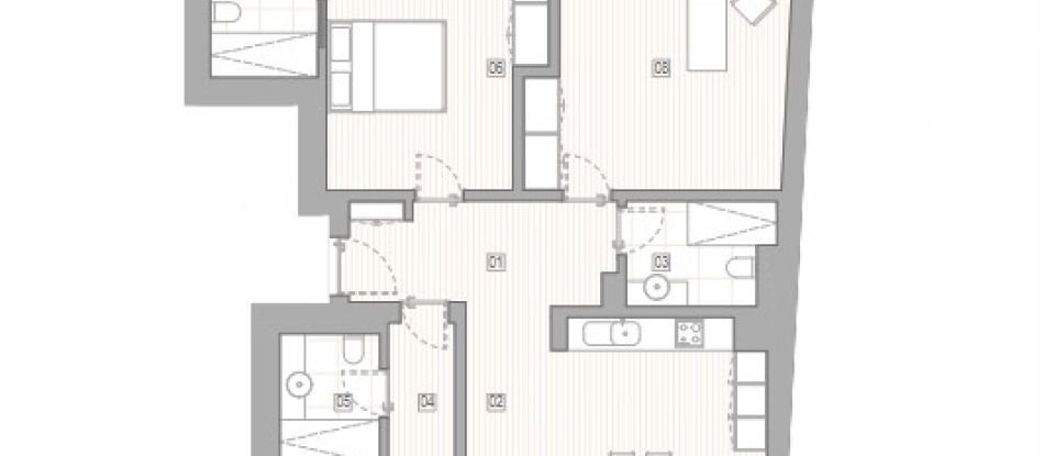 Apartamento T2 em São Gonçalo De Lagos de 142 m²