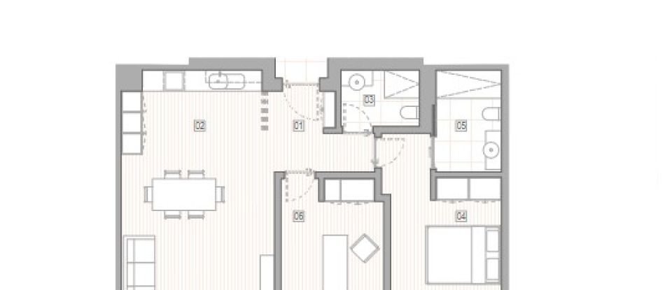 Apartamento T1 em São Gonçalo De Lagos de 85 m²