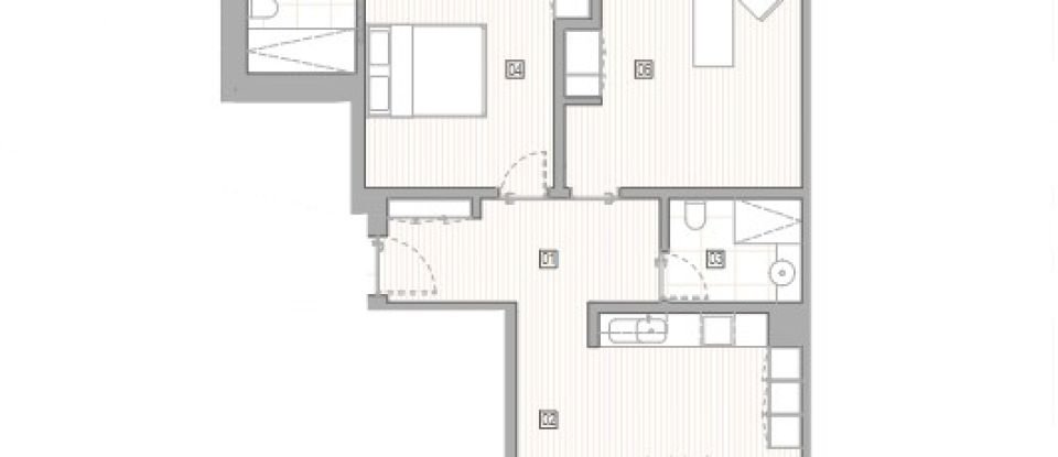 Apartamento T1 em São Gonçalo De Lagos de 106 m²