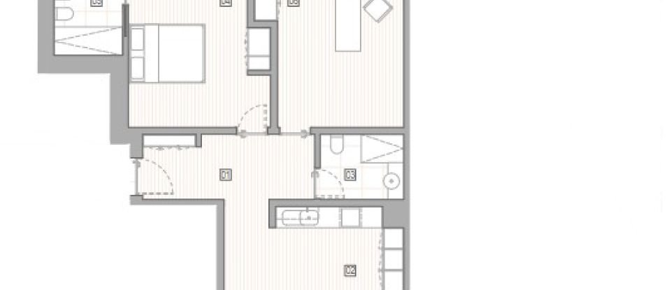 Apartamento T1 em São Gonçalo De Lagos de 105 m²