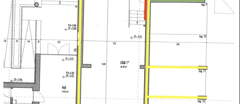 Boutique/Local commercial à São Gonçalo De Lagos de 92 m²