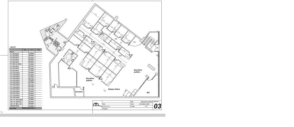 Boutique/Local commercial à Faro (Sé e São Pedro) de 525 m²