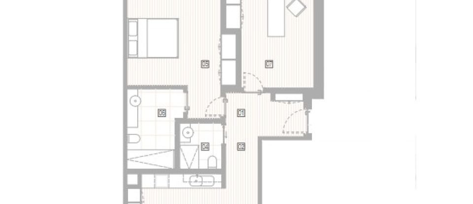 Apartamento T1 em São Gonçalo De Lagos de 102 m²